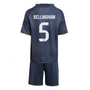 Real Madrid Jude Bellingham #5 Udebanetrøje Børn 2025-26 Kortærmet (+ Korte bukser)